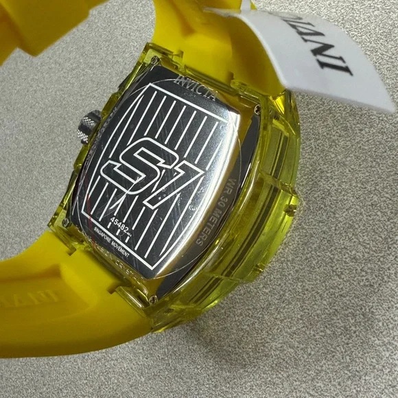 Invicta S1 Rally Kinesia Anatomic Men’s Watch 47mm Yellow 45482 - Picture 8 of 8
